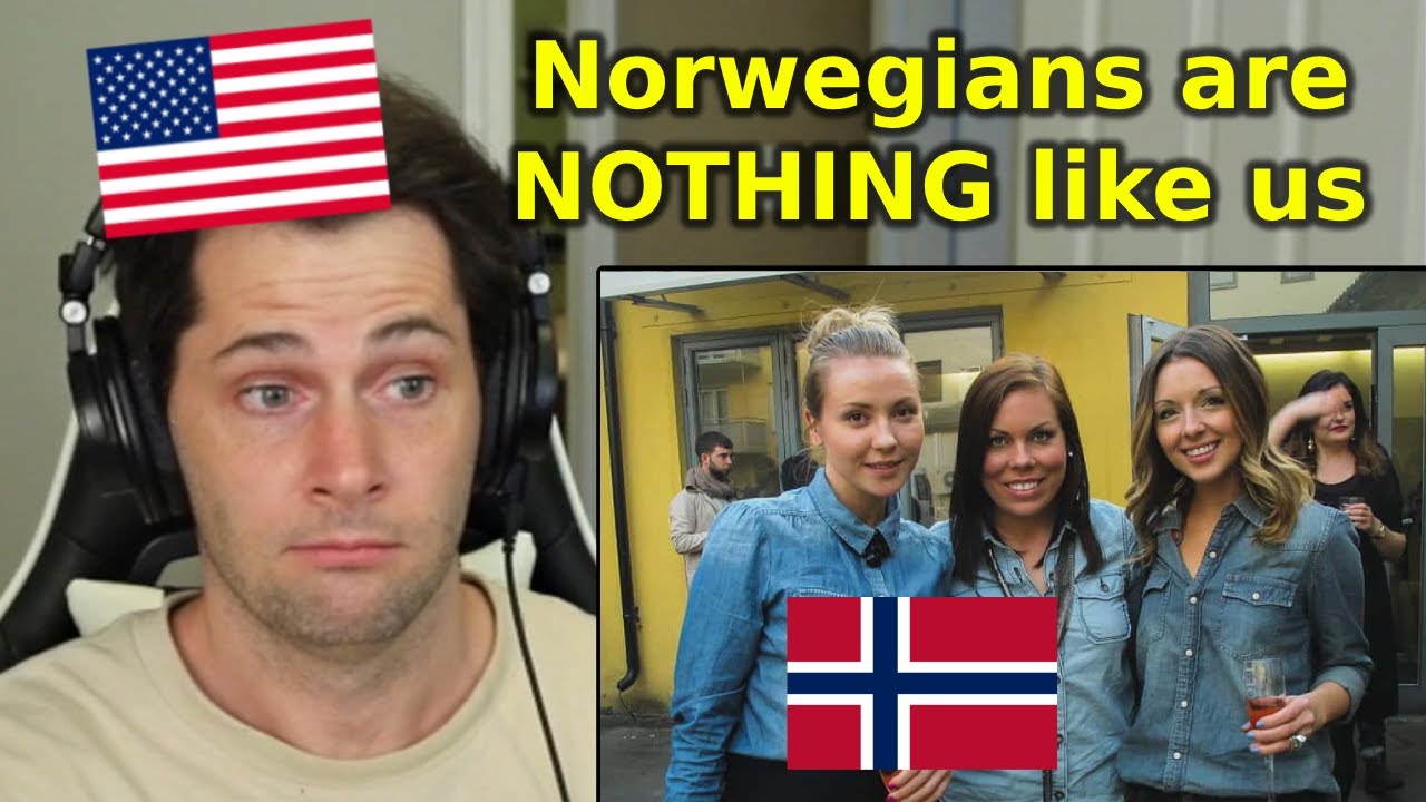 American Reacts to CRAZY Facts About Norwegians