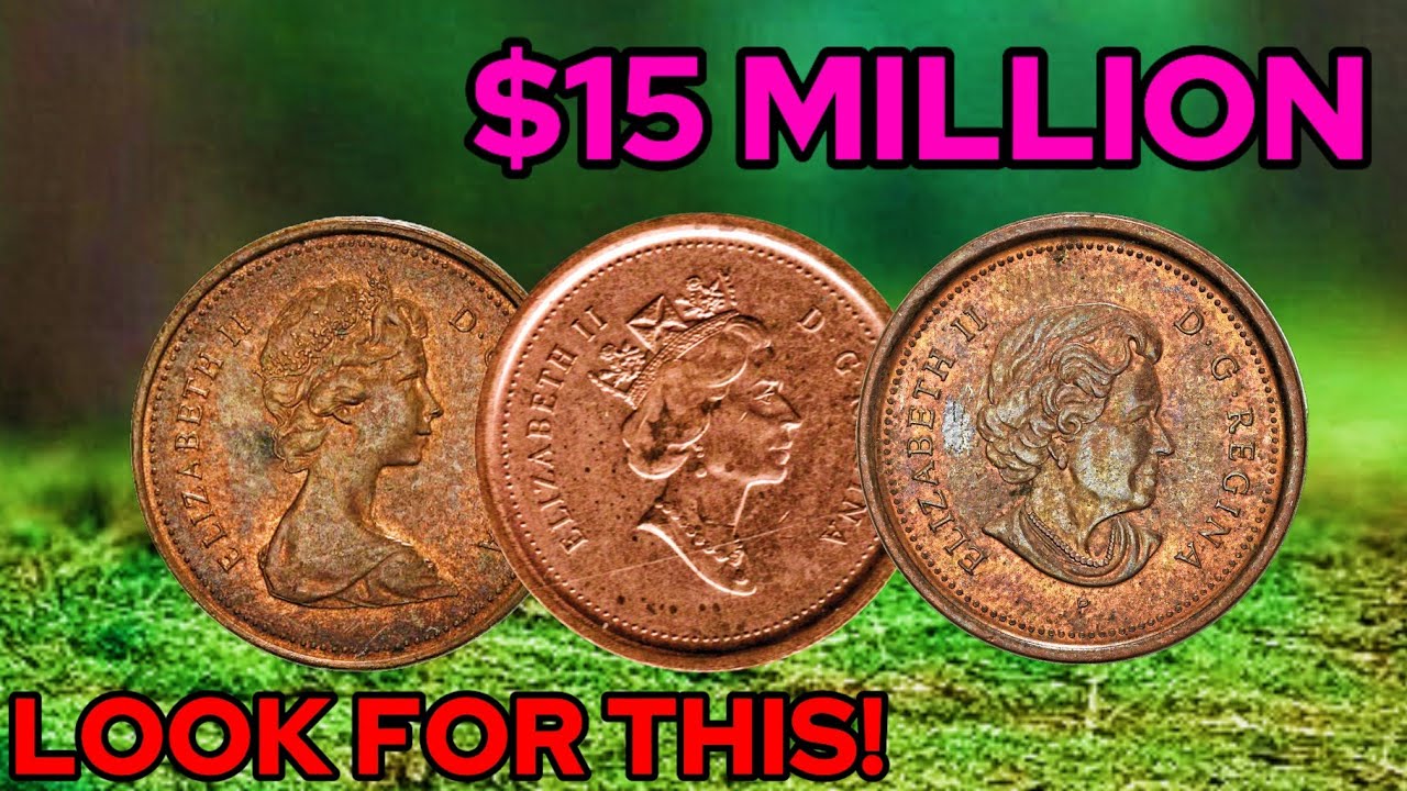 The Most Valuable Canadian 1 Cent Coins  Rare Canada Pennies Worth BIG Money