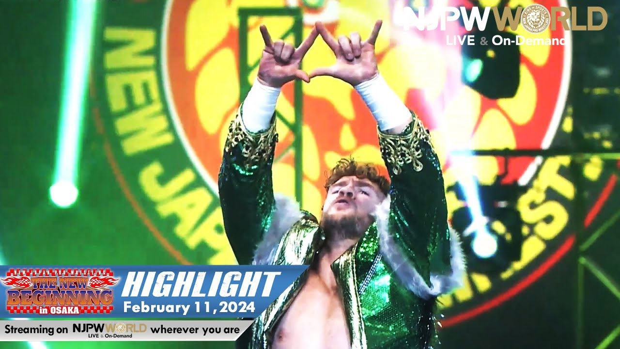 THE NEW BEGINNING in OSAKA HIGHLIGHT｜NJPW, 2/11/24