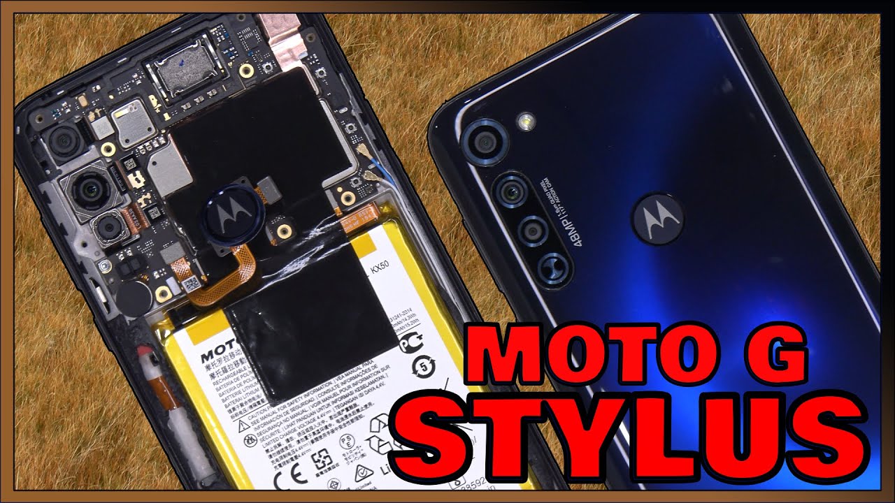 Motorola Moto G Stylus Moto G Pro Disassembly Teardown Repair Video Review