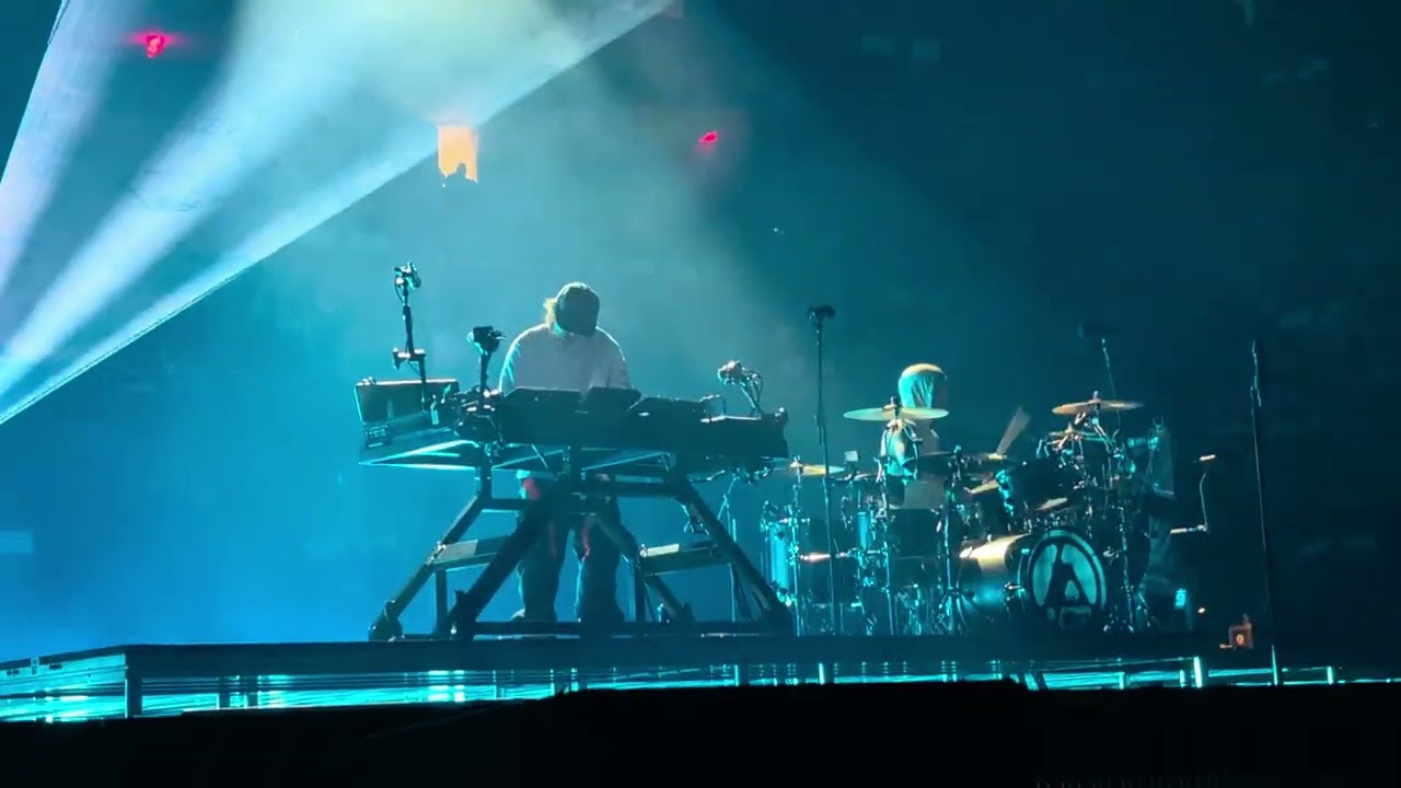 Joe Hahn from Linkin Park performs a solo, in Austin, TX on 04/26/25