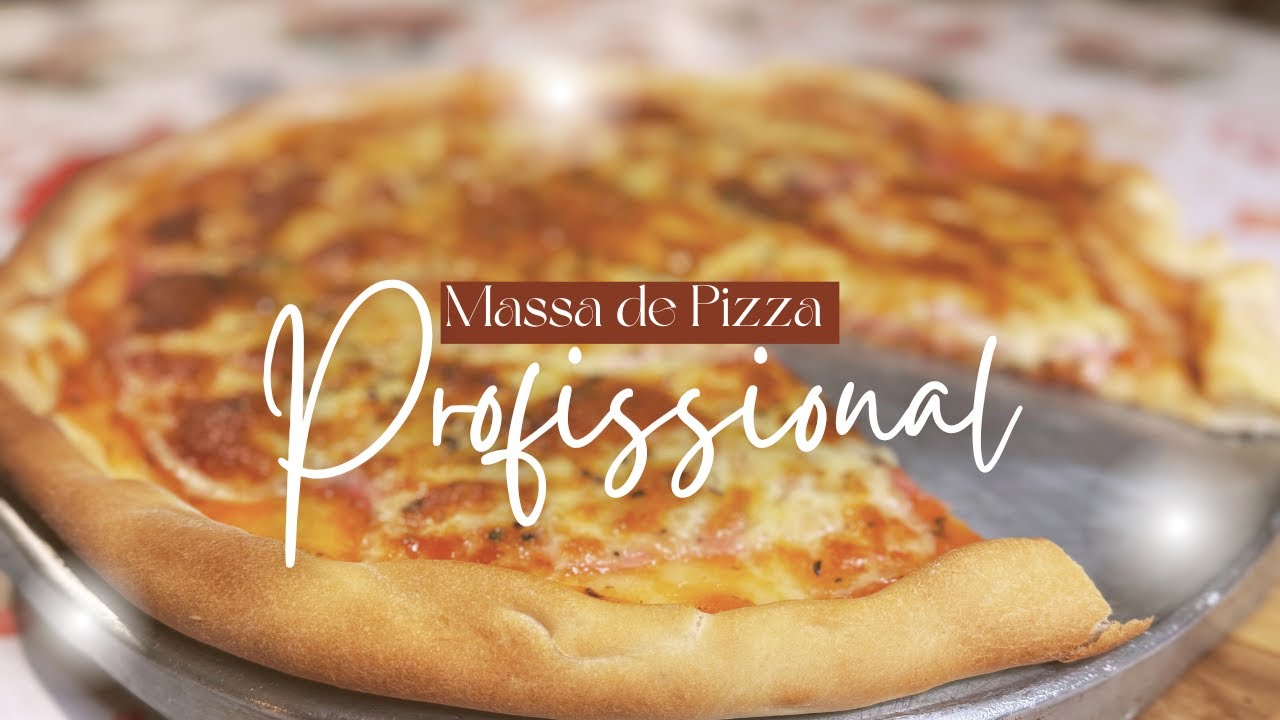 Massa de Pizza PROFISSIONAL em Casa! - Sem Descanso e Super Prática!