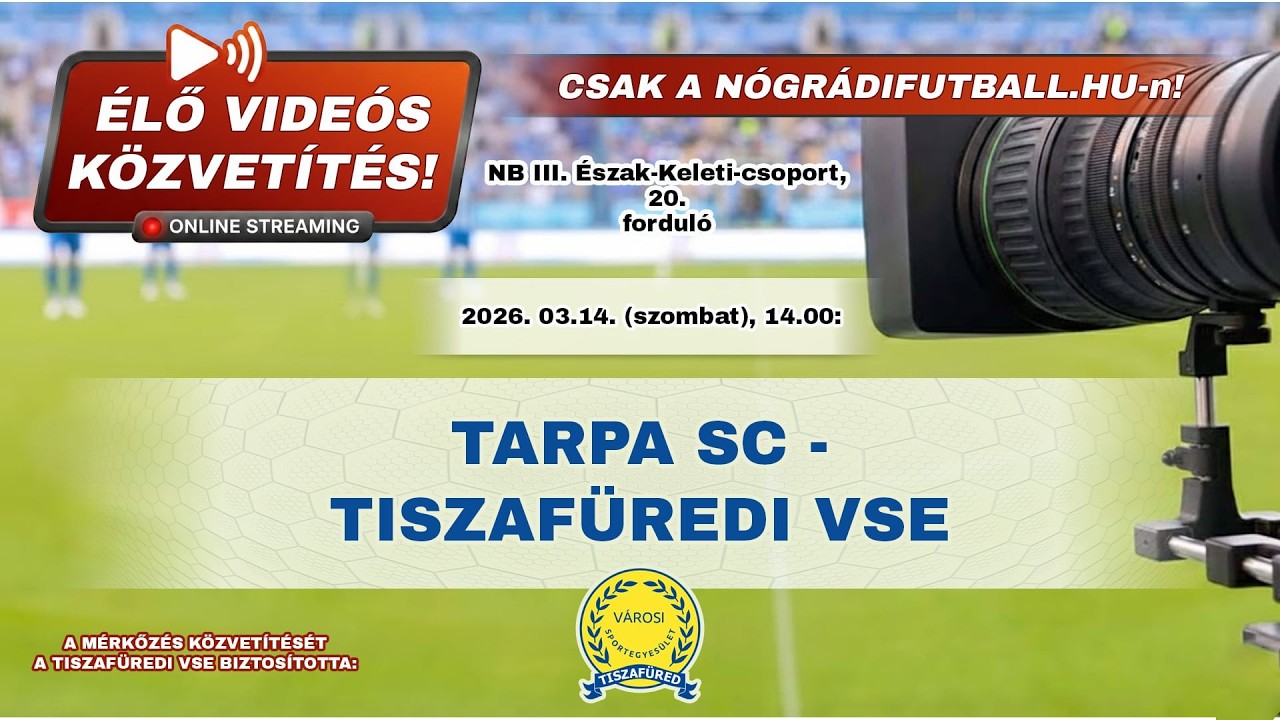 Tarpa SC – Tiszafüredi VSE