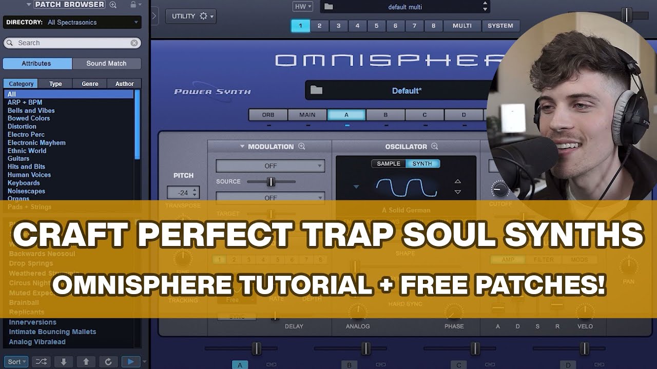 PERFECT Trap Soul with Omnisphere