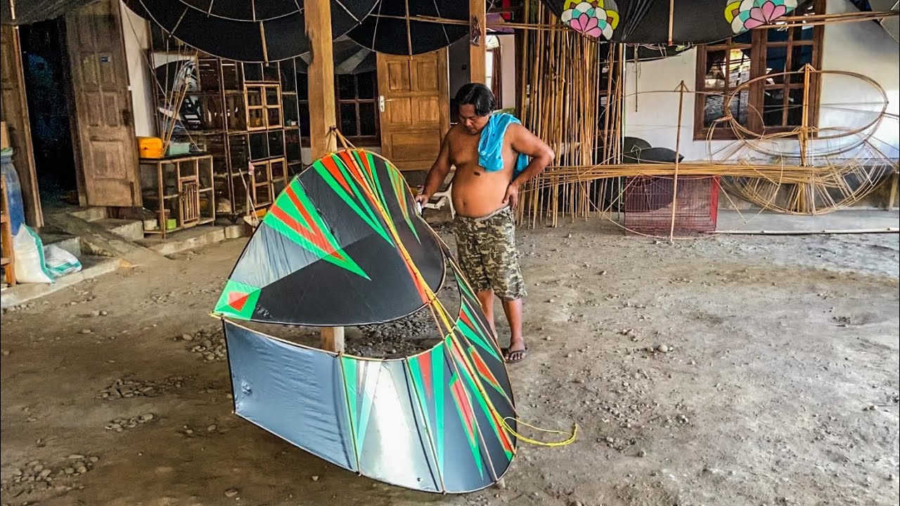 Layangan Sakit.... Kini Pak Gendon Terapi Gapangan Pegon Ceper ini