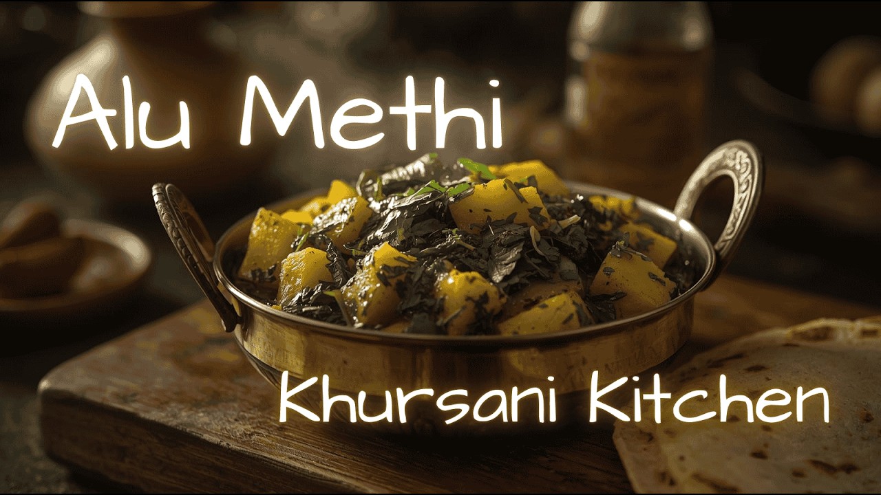I Made ALOO METHI The Way My Nani Taught Me & My Family is OBSESSED 😱🔥 | Khursani Kitchen