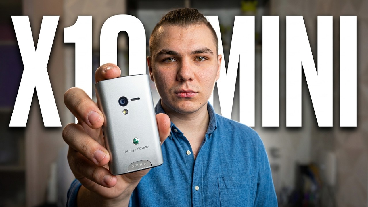 САМЫЙ МАЛЕНЬКИЙ ТЕЛЕФОН В ИСТОРИИ - Sony Ericsson Xperia X10 mini