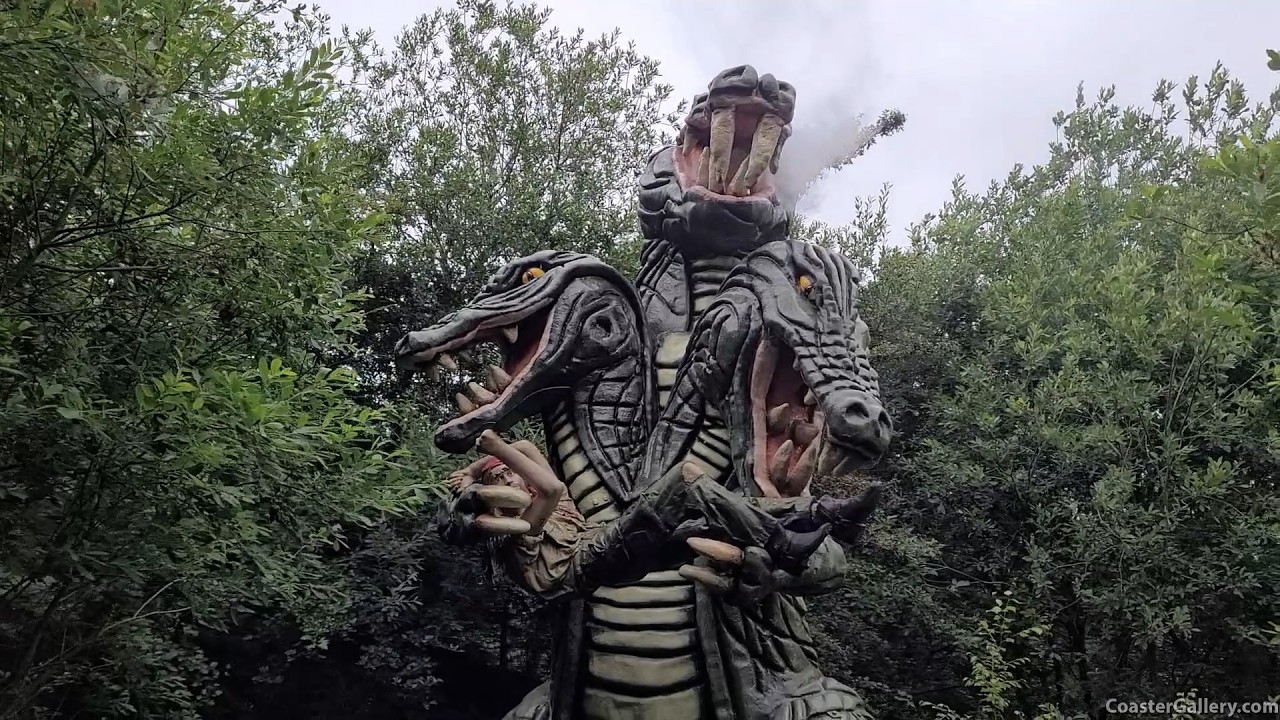 Amazonas boat ride, Junglestien, and tour of Sommerland Sjaeland amusement park in Denmark.
