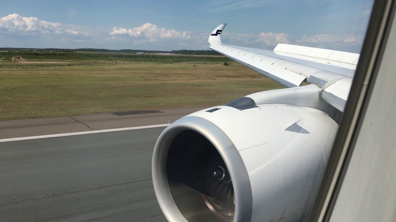 SCENIC HELSINKI ARRIVAL- Finnair A350 Approach and Landing at Helsinki!