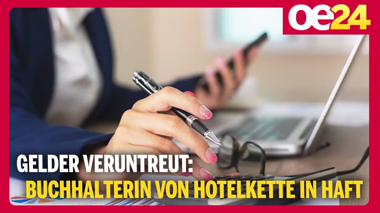 Gelder veruntreut: Buchhalterin von Hotelkette in Haft