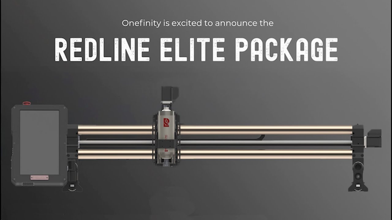 Onefinity CNC Redline Elite Package Promo | $3475 with FREE BONUS ITEMS! (SOLD OUT)