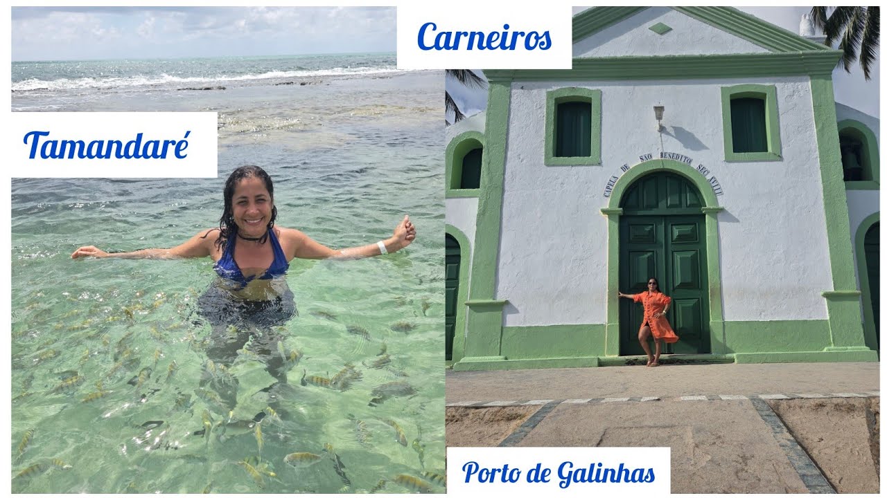 Nossa Viagem para Pernambuco_ Carneiros e Porto de Galinhas.