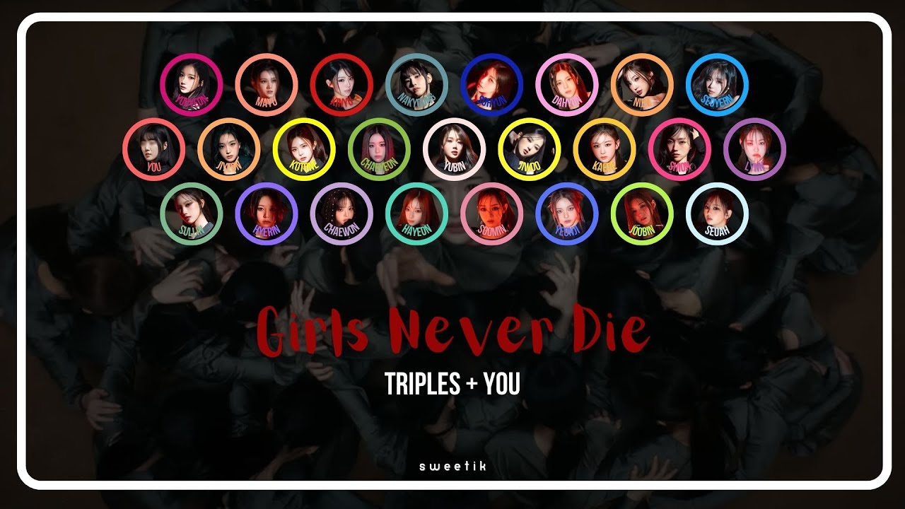 TRIPLES (트리플에스) + YOU AS A MEMBER (OT25)「Girls Never Die」 | How Would