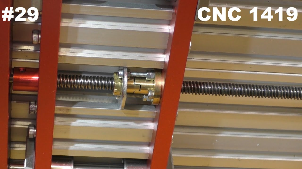 #29.  CNC 1419 - Устранение люфтов подающих гаек