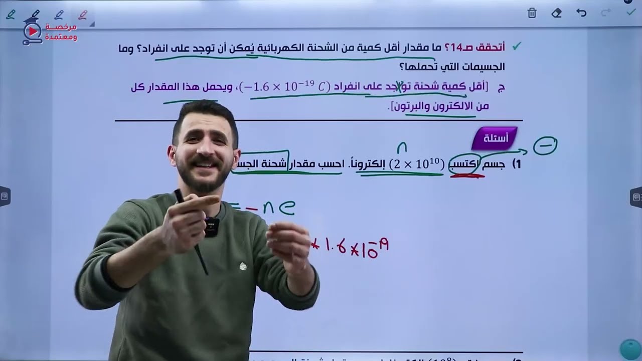 فيزيا 2009 | تكمية الشحنة 