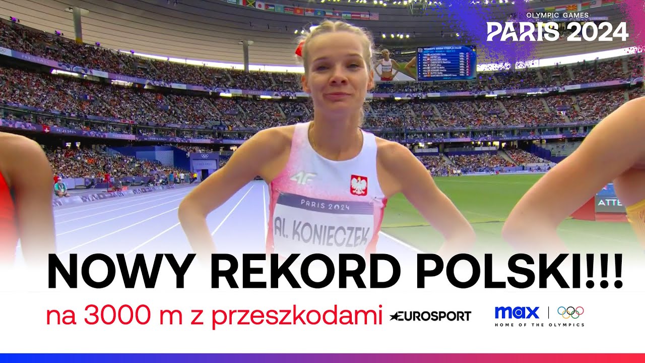 🇵🇱 ALICJA KONIECZEK pobiła REKORD POLSKI w biegu na 3000 m z przeszkodami!