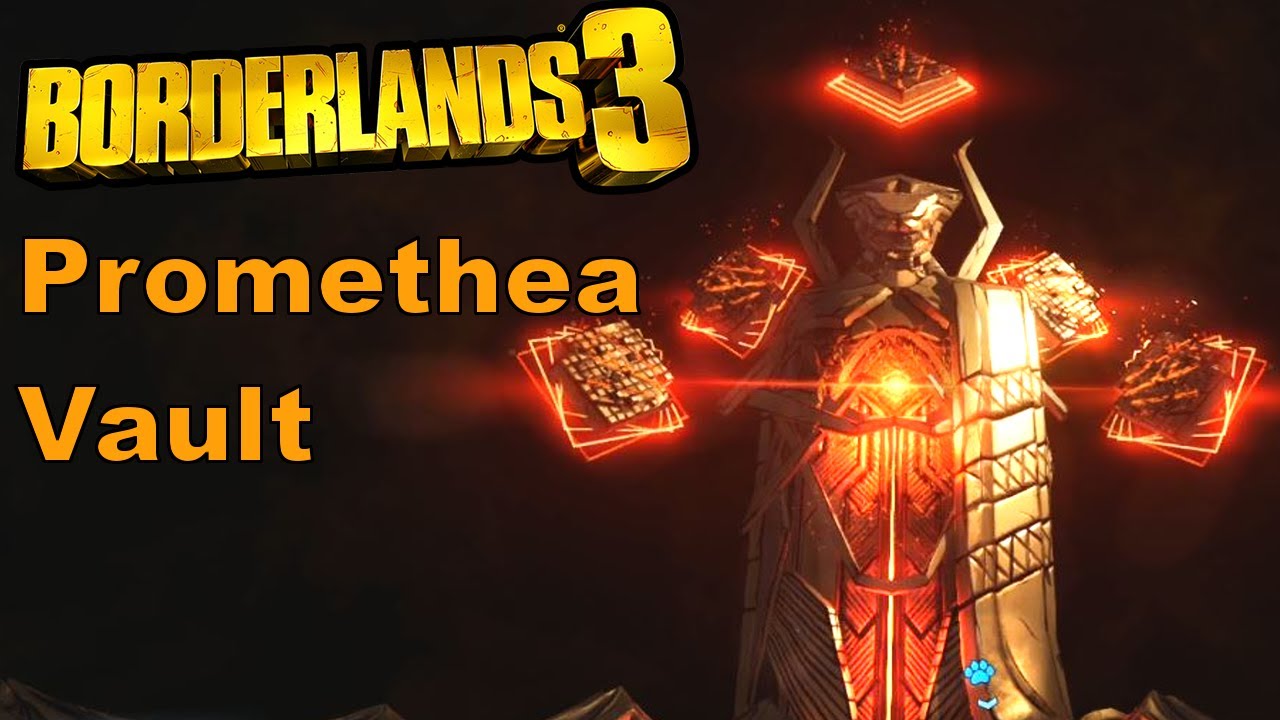 Borderlands 3 - Entering/Looting The Promethea Vault