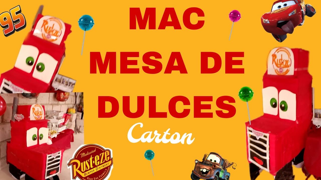 Como hacer una decoración de McQueen
Fiesta tematica de cars