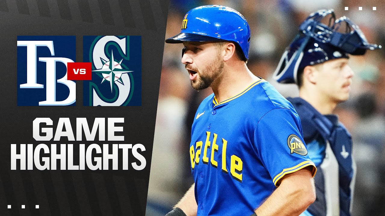 Rays vs. Mariners Game Highlights (8/8/25) | MLB Highlights