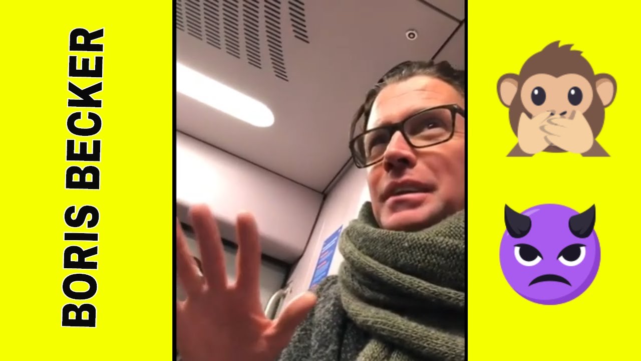 Mr Boris Becker - Je d&eacute;range les gens dans le train Pokosse