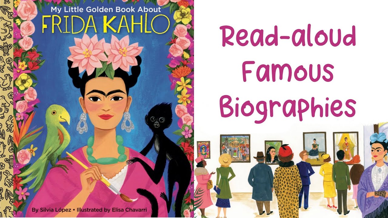 MY LITTLE GOLDEN BOOK ABOUT FRIDA KAHLO  by Silvia López | Famous Biographies