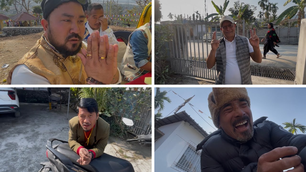 Mama ra banja la hasayo🤣| big Dady surprise | naya gumba nirman ko puja | daily vlog | Jaigaon 