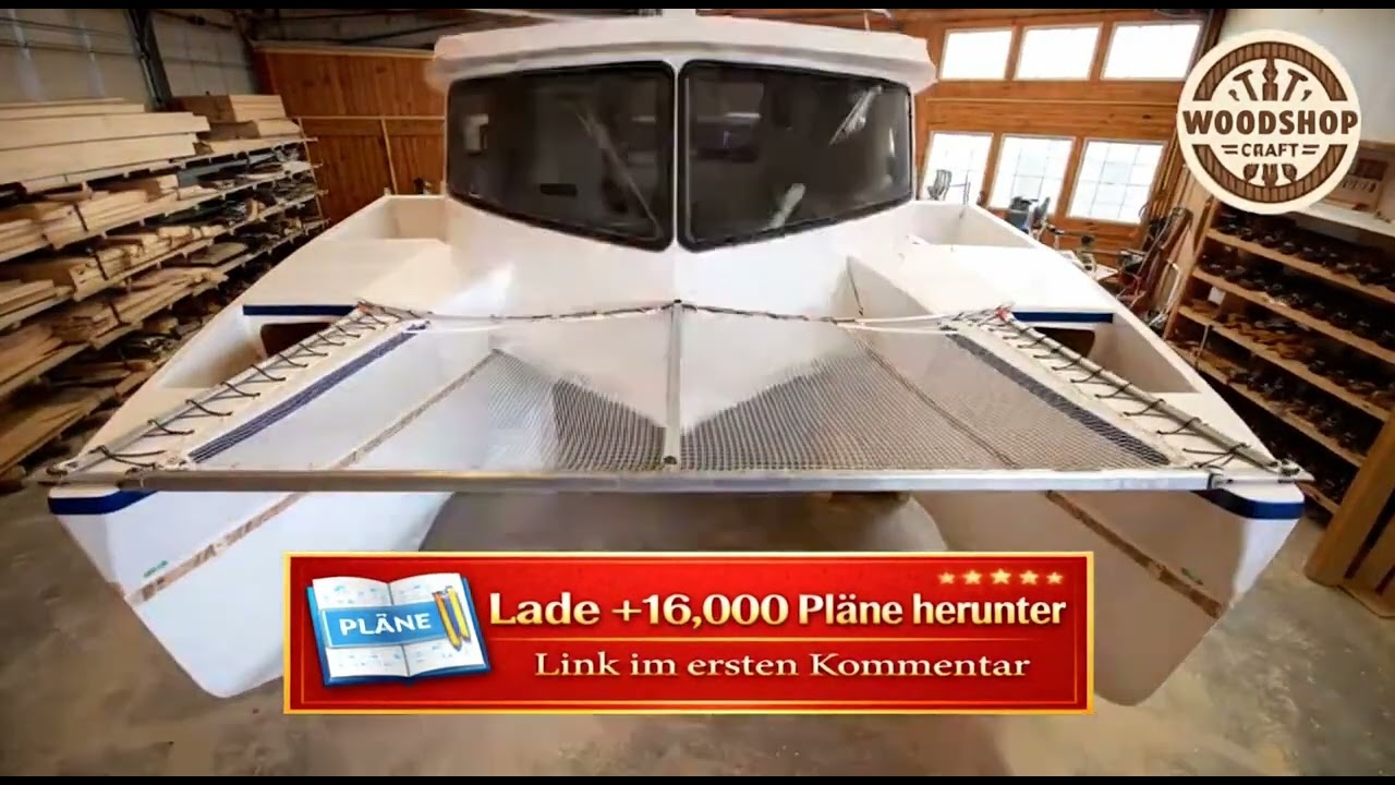 So baust du ein KATAMARAN vom Rohbau! [Geheime Pläne]