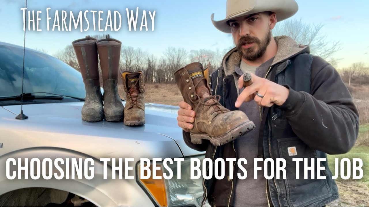 The Best Boots for Blue-Collar Work & Homesteading