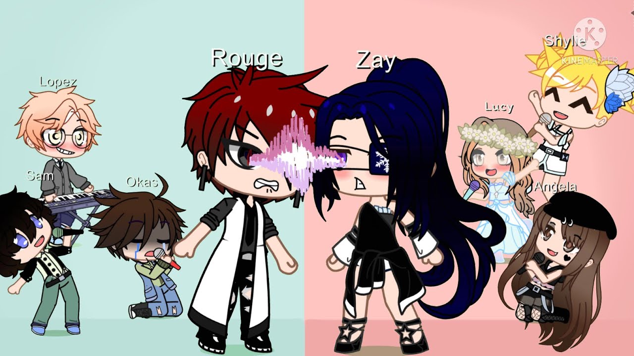 Who Can Sing It Better?//Girl vs. Boy Gacha Singing Battle