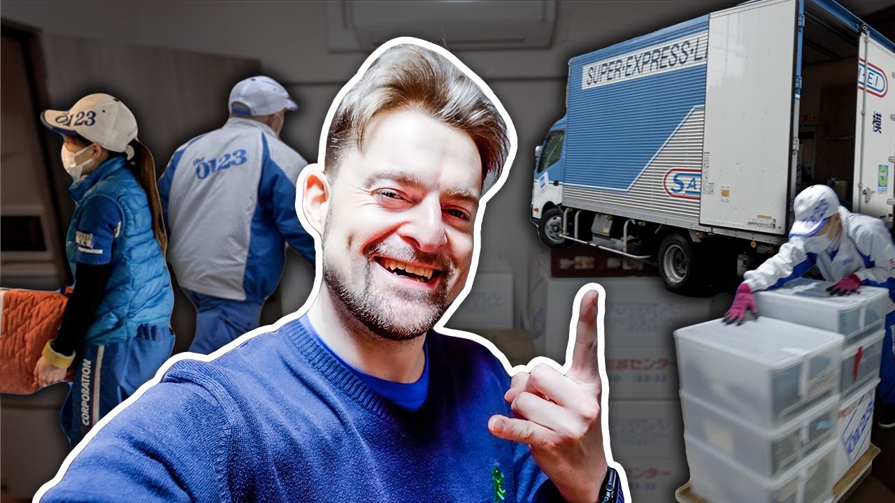 Wie geht ein UMZUG mit UMZUGSFIRMA in JAPAN? 🇯🇵📦🚚