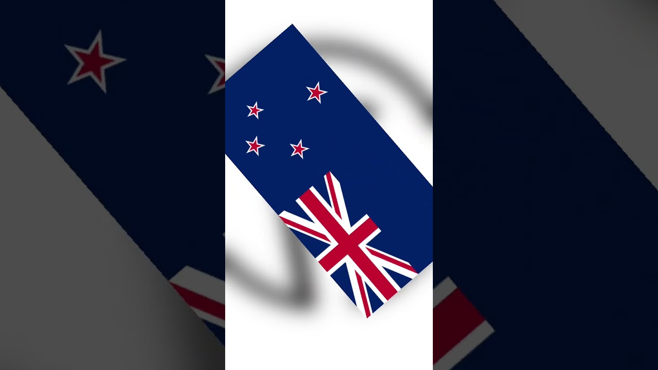 How to hang the New Zealand flag vertically #shorts