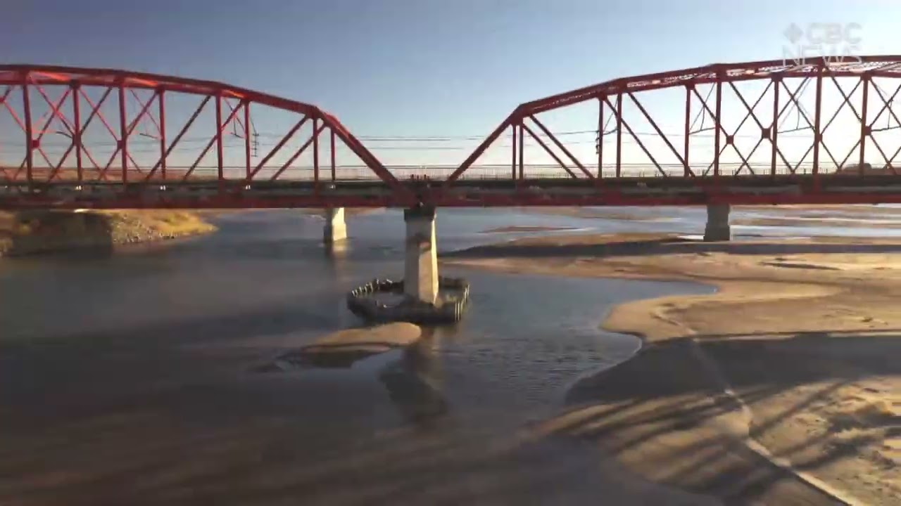 Outlook, Sask., from above