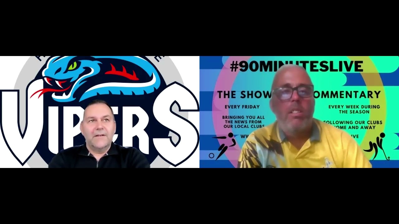 An INTERVIEW with HERTS VIPERS CHAIRMAN JON WOOD for #90MinutesLive The Show