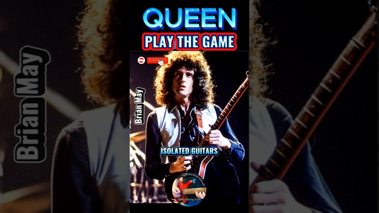 Classic 80s QUEEN: Play The Game *ISOLATED GUITAR* (ORIGINAL)