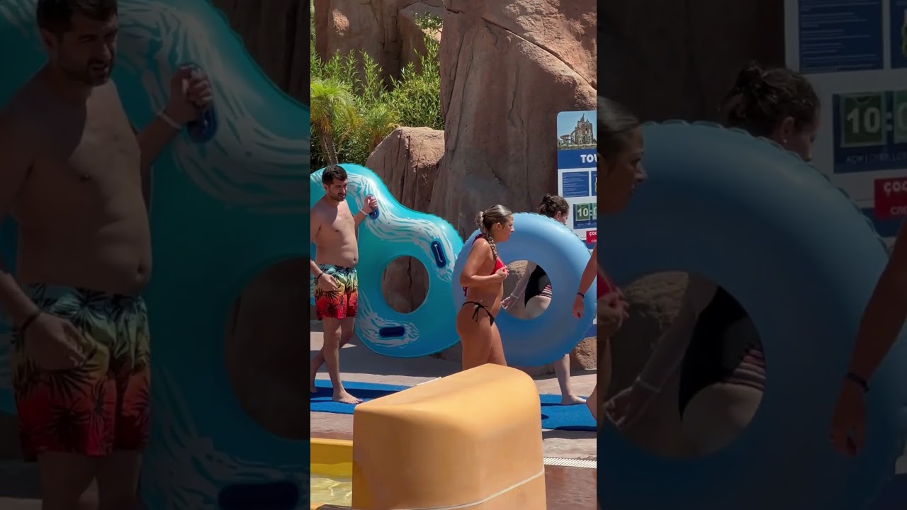 ☀️Water Park Of The Wave Pool -Nice Day⛱️ 