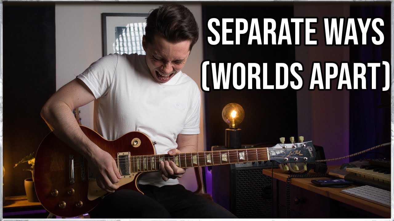 SEPARATE WAYS (WORLDS APART) - Journey | Sebastian Lindqvist Guitar Cover