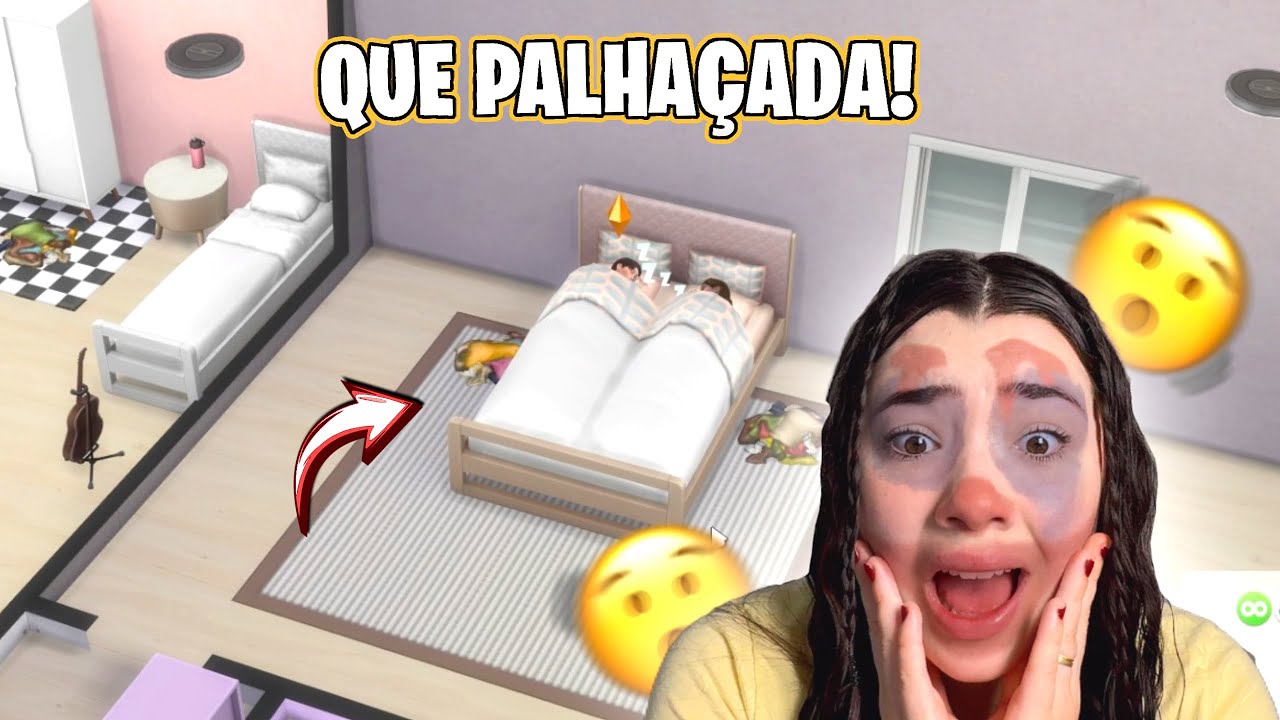 Peguei meu filho na MINHA CAMA com OUTRA no The sims 4