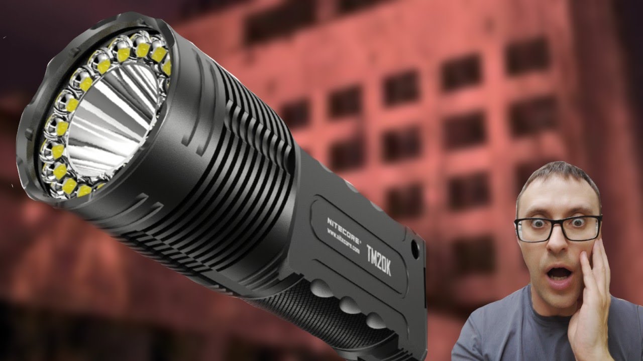 МОНСТР! Nitecore TM 20K 20.000 люмен!