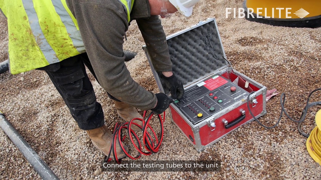 Fibrelite Tank Sump Vacuum Testing