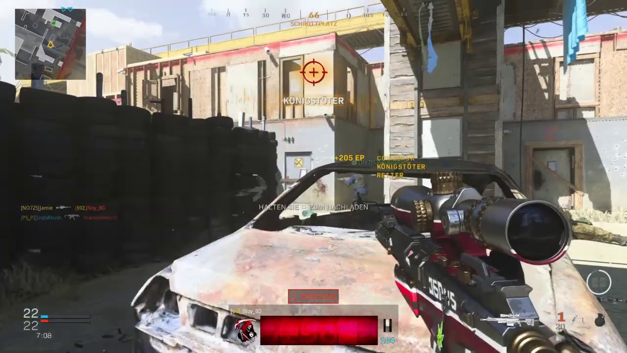 Call of Duty MW Stimshot Noscope