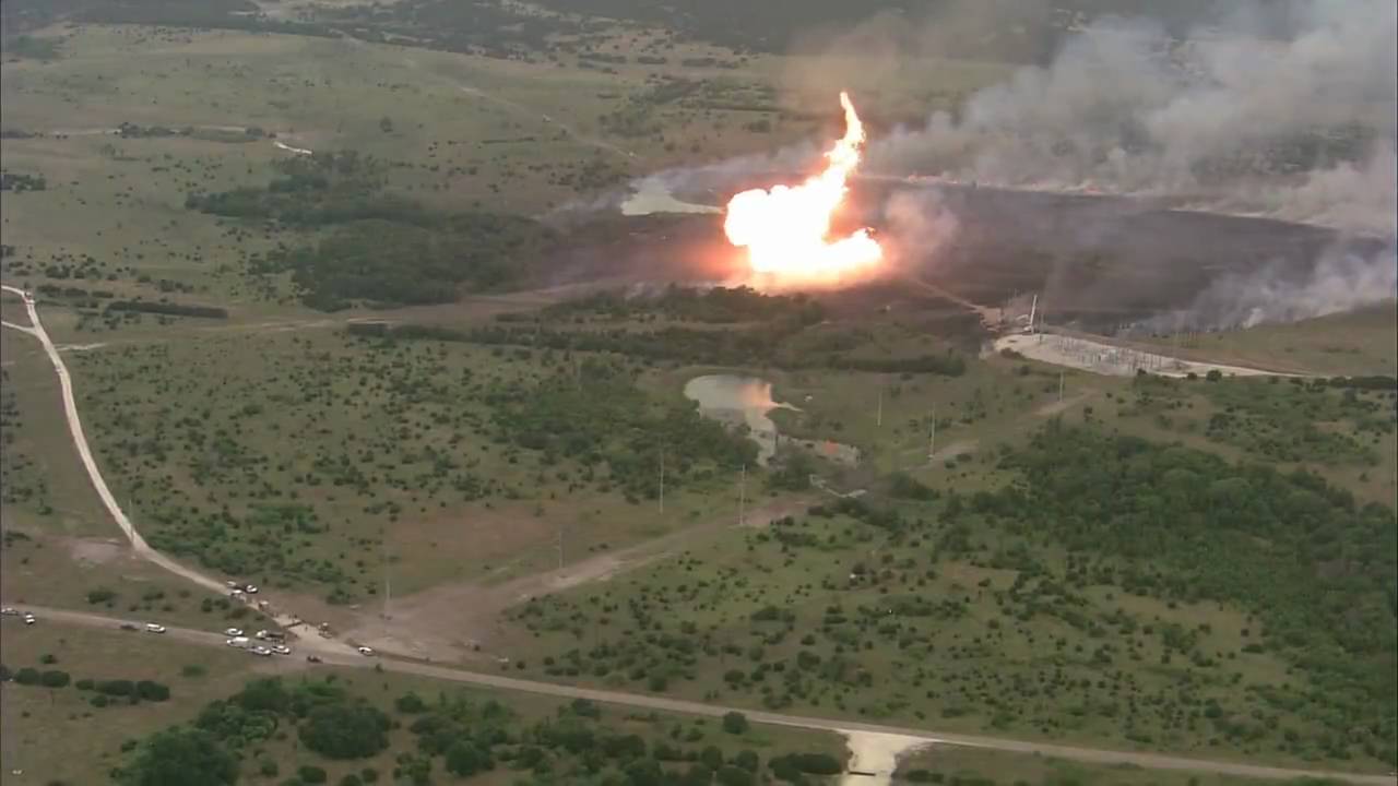 Gas Pipeline Explosion - North Texas 06-07-2010