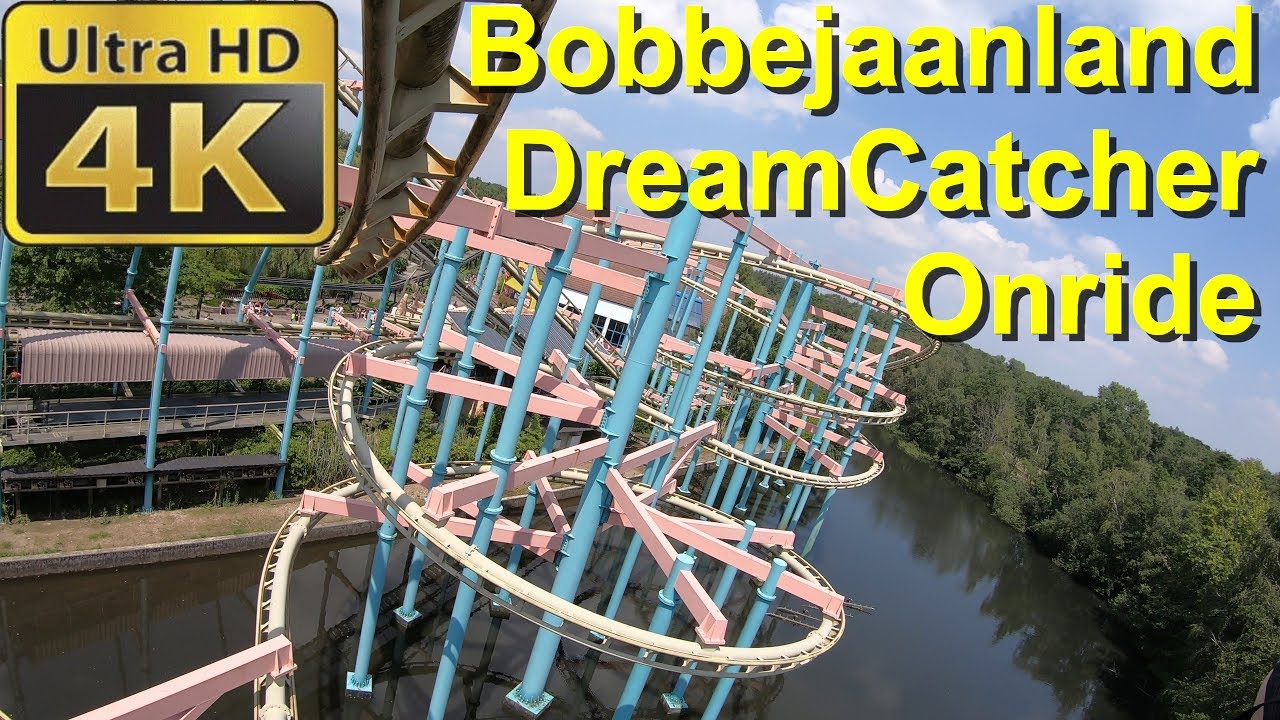 Dream Catcher Onride Bobbejaanland – Achtbanen bobbejaanland dreamcatcher Coaster POV (1st row/4K)