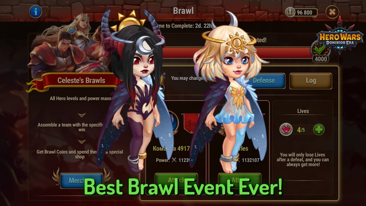 A Celeste Brawls Event! &mdash; Hero Wars: Dominion Era