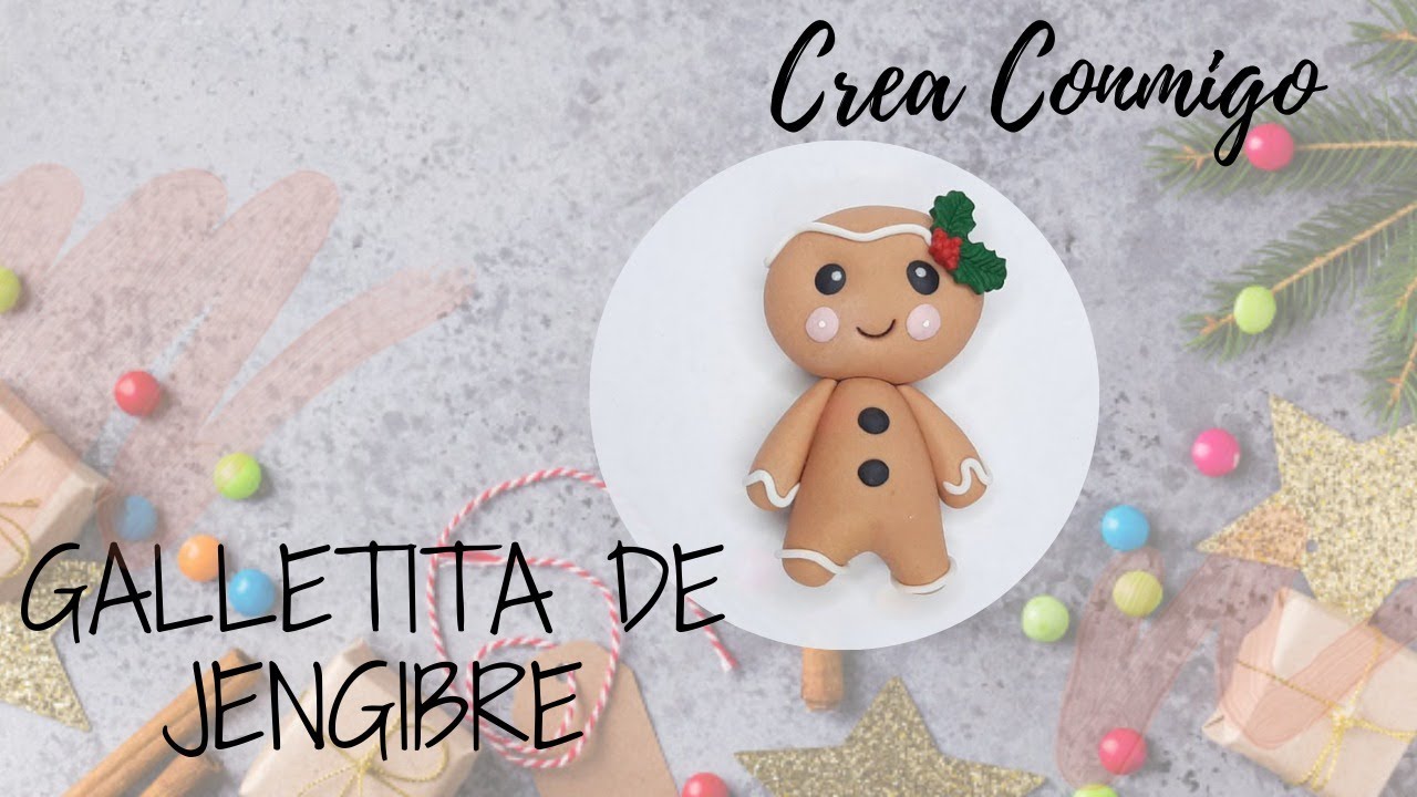 Tutorial Fácil- Galletita de Jengibre