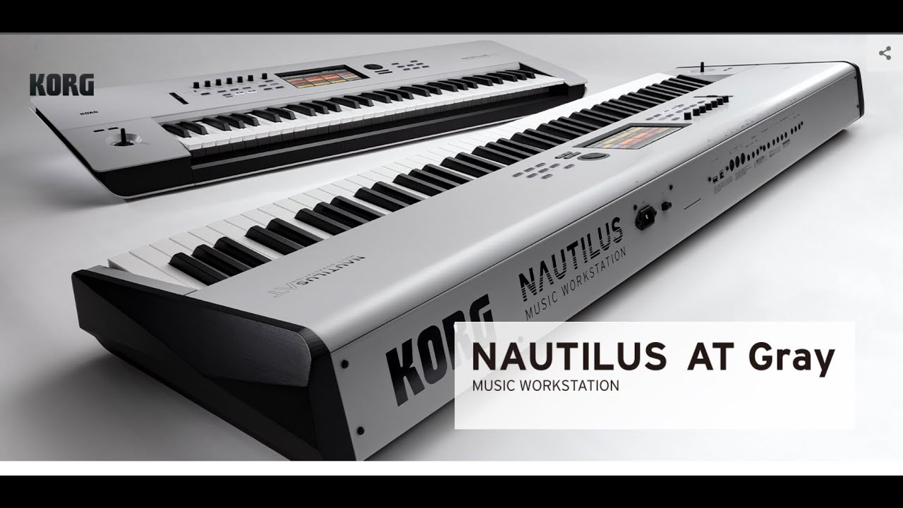 #Korg #NautilusATGray #LimitedEdition #Synthesizer samples peru music