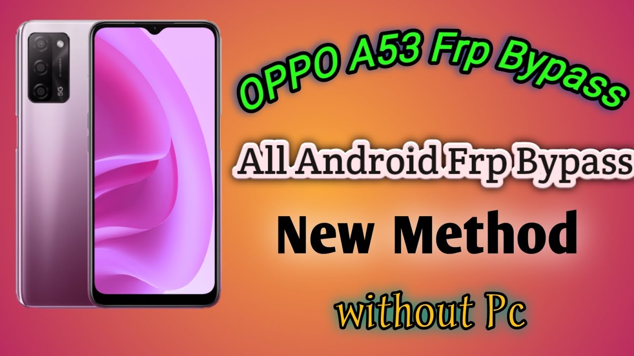 Oppo A53 Frp Bypass ✅| OPPO Frp Bypass kaise kare✅| All Android Frp Bypass ✅