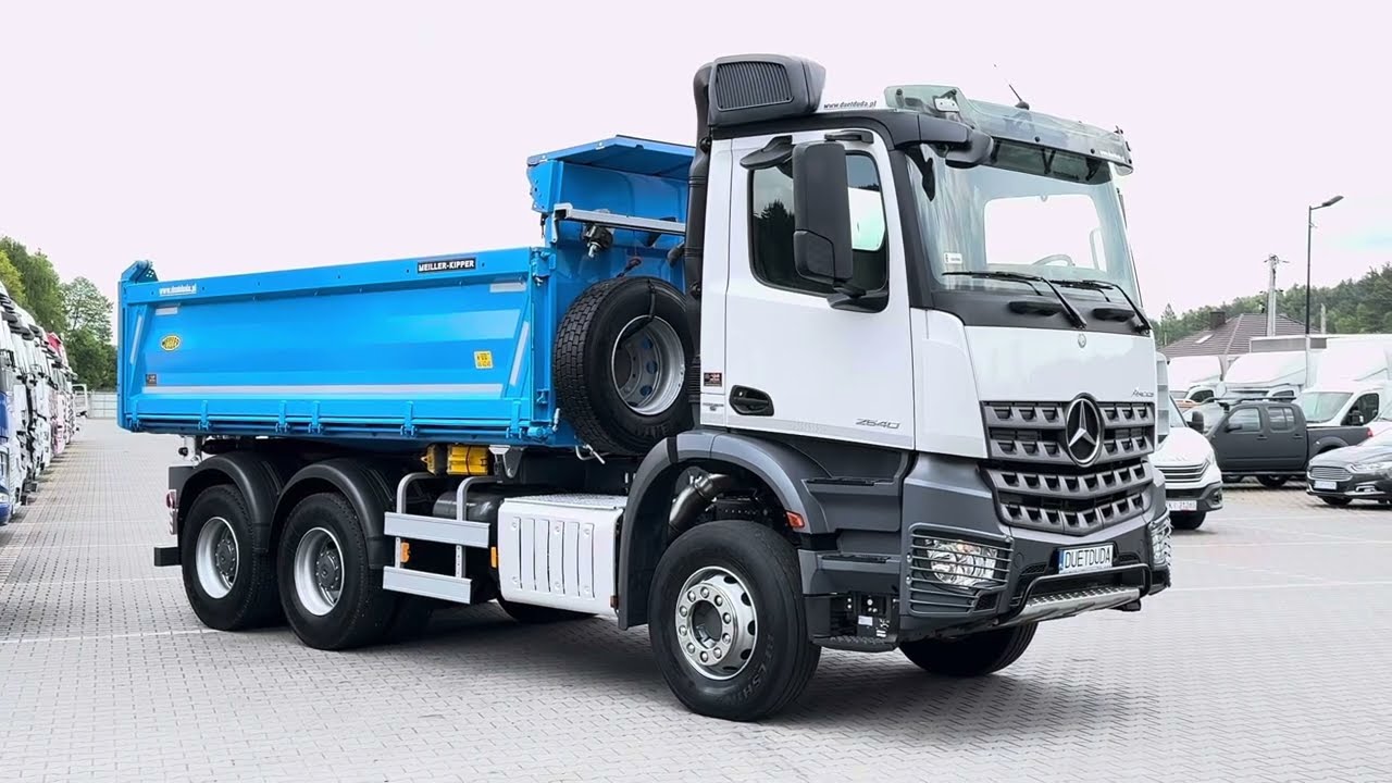 Mercedes-Benz AROCS 2640 Napęd 6x4 Zabudowa 3-Stronna Meiller-Kipper duetduda.pl