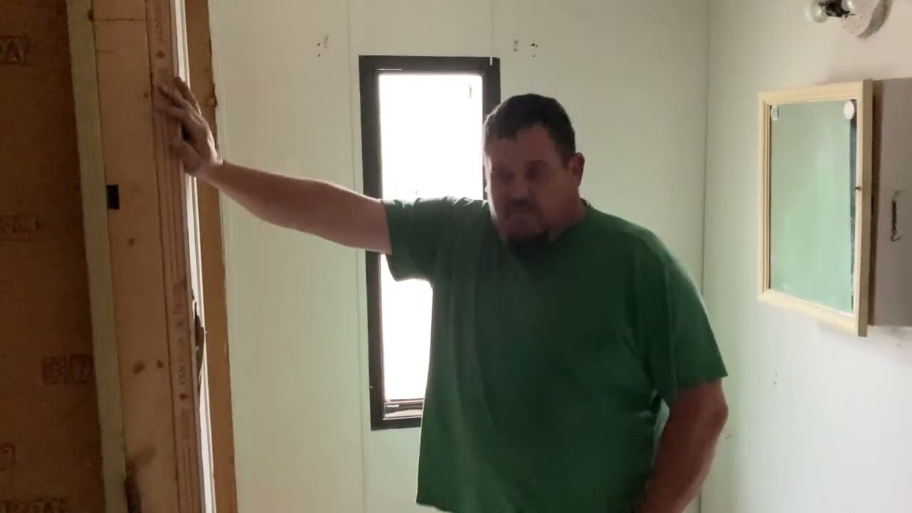 We Finished Refurbing The Bathroom In Our Rental Mobile Home!