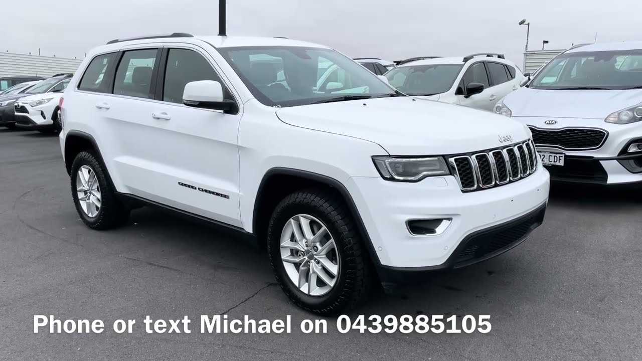 #34973 Jeep Grand Cherokee Laredo 2017 WK MY18 4X4 Dual Range