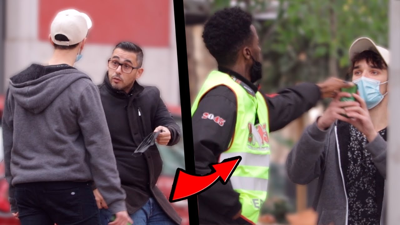 CONFRONTEI PESSOAS SEM MÁSCARA (Ele quis-me BATER) | Desafia O Limões
